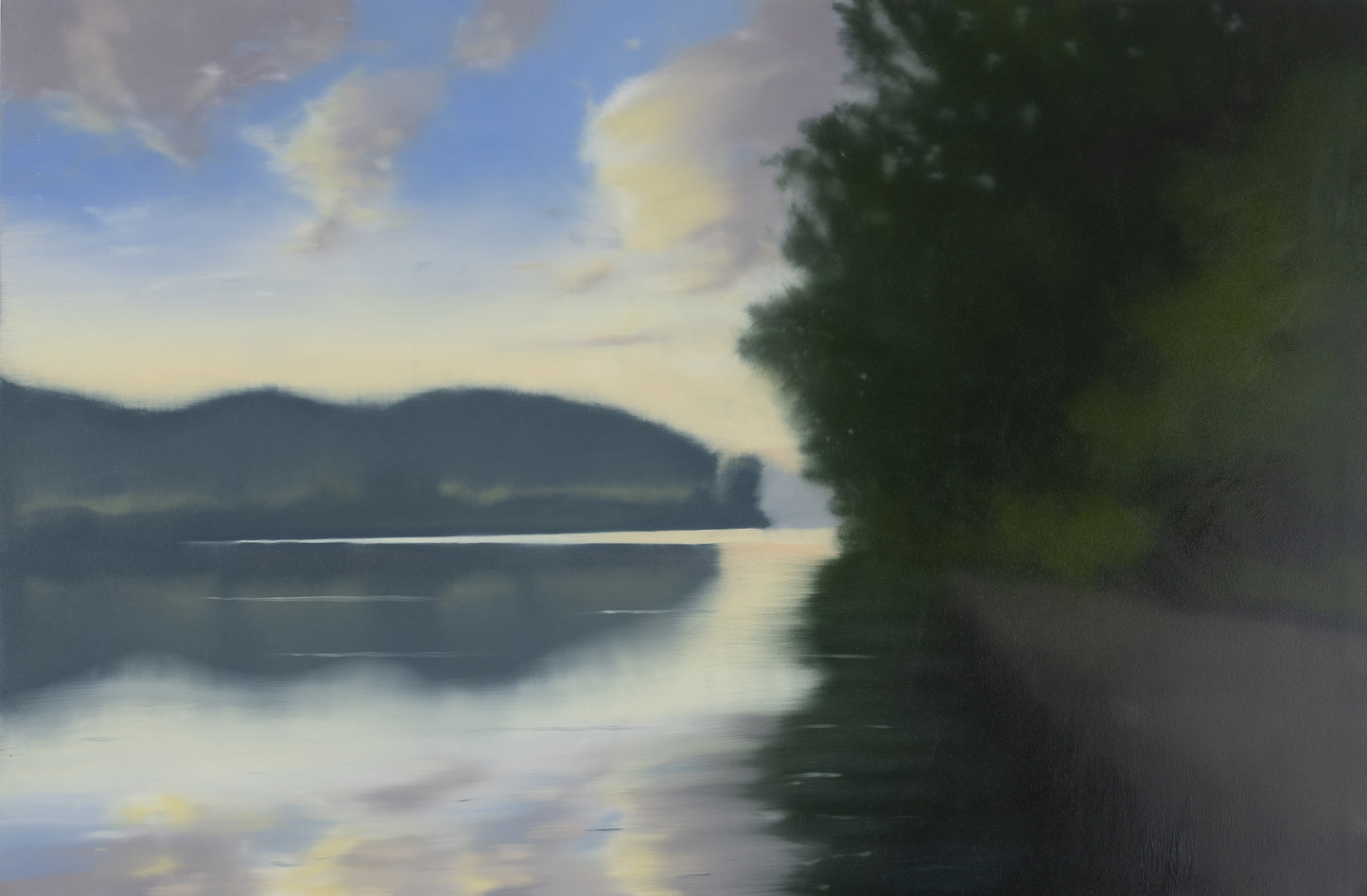 Ohio to West from Dock