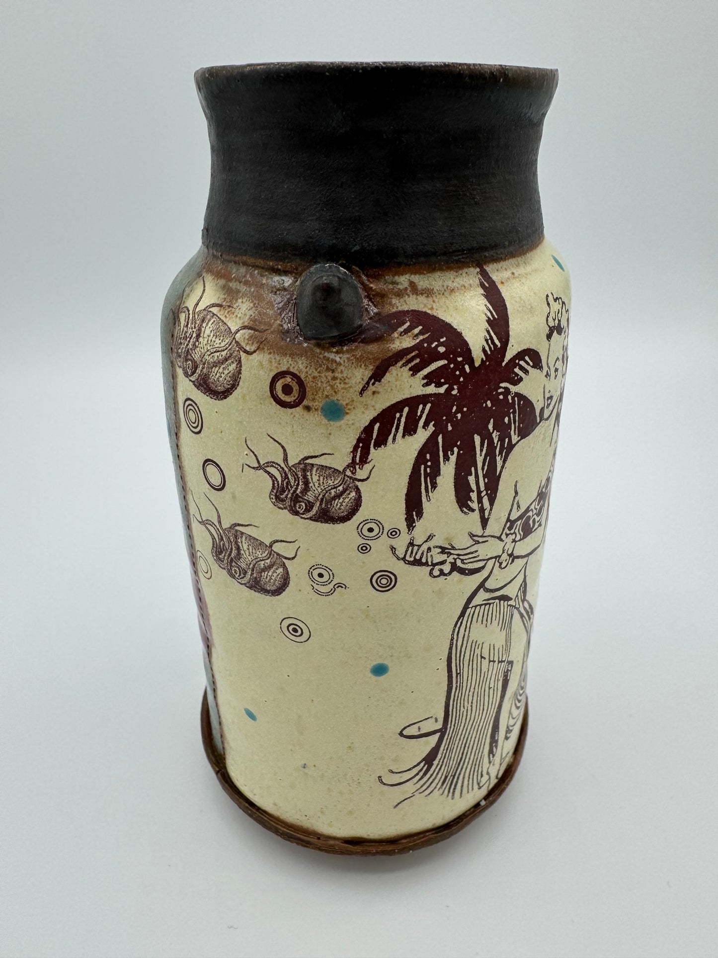 Hula Girl Bud Vase